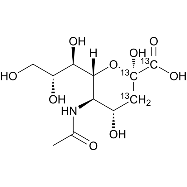 N-Acetyl-α-neuramine acid-13C3 1172608-56-8
